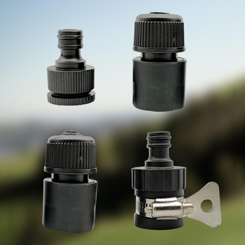 4 Uds Manguera De Riego De Jardín Conector Rápido
