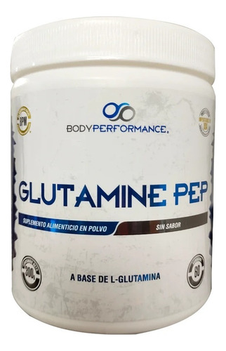 Bodyperformance Glutamine Pep 300g Glutamina Sin Sabor