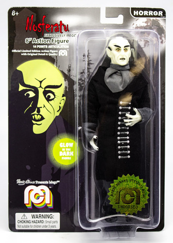 Figura De Acción Coleccionable Nosferatu 8'' Con Abrigo