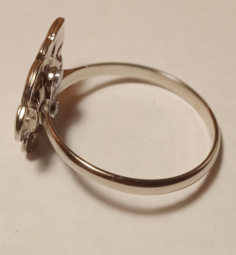 Imagen 5 de 8 de 6x Anillos Servilleteros Hoja Plata Premium 4.5cm Monstrera