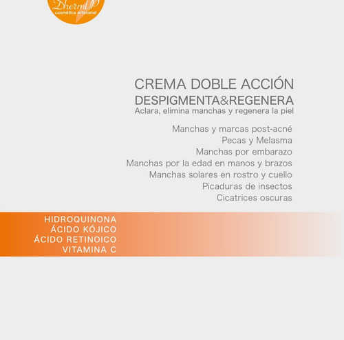 Imagen 2 de 4 de Despigmentante Manchas Profundas, Melasma, Lentigos, Pecas.