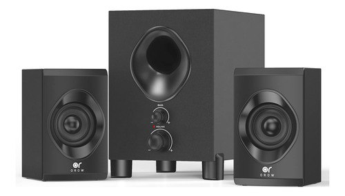 Orow - Sistema De Altavoces Multimedia 2.1 Con Subwoofer, Pe