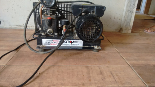 Compressor Ar 1 Estágio Monofásico Cmi-3.0 Ad Motomil