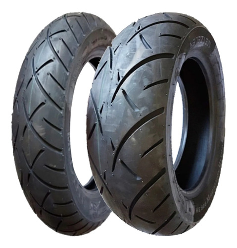 Par Pneu Moto 100/90-19 + Mu85b16 Metzeler Me888