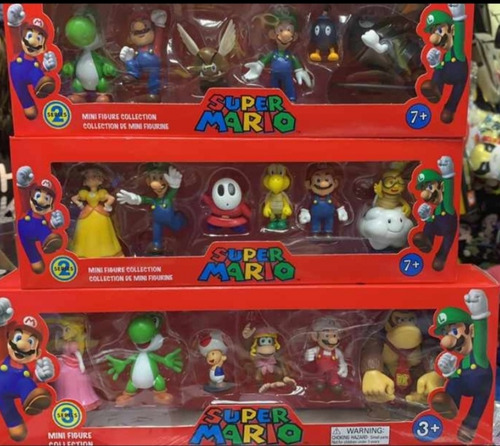 Muñecos De Mario Bros Set 