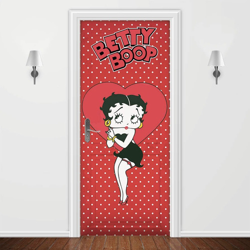 Betty Boop - Adesivos Decoração Para Portas