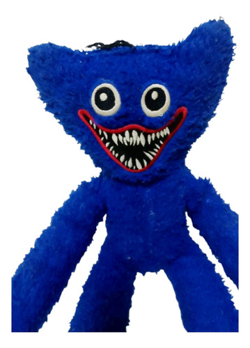 Huggy Wuggy Boneco Azul Pelucia Playtime Pop Time No Brasil (Usado)