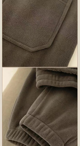 Pantalones Deportivos Térmicos De Forro Polar Para Hombre Y