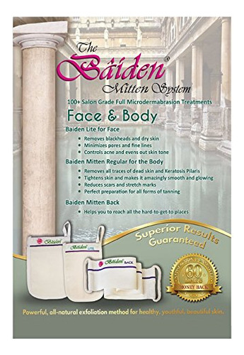 Sistema Exfoliante Baiden - Mejores Guantes Exfoliantes