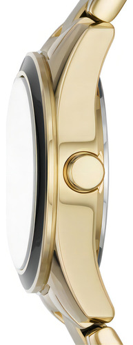 Reloj Mujer Dkny Nolita Acero Color De La Correa Dorado N