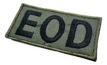 Comprar Parche Táctico Eod Verde Abrojo