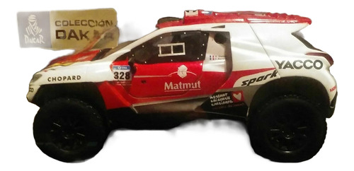 Dakar Rally Peugeot 2008 Dkr+ Dumas 2016 1/43 Rojo / Blanco