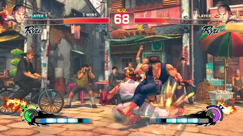 Jogo Super Street Fighter Iv - Xbox 360 - Física - Original