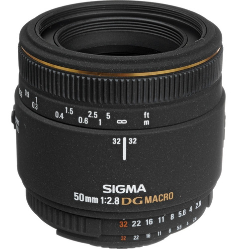 Objetivo Sigma 50mm F/2.8 Ex Dg Afd Macro Nikon Como Nuevo