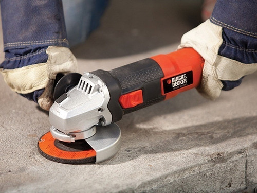 Imagen 5 de 5 de Amoladora Angular Black+Decker G720n Naranja 820 W 220 V