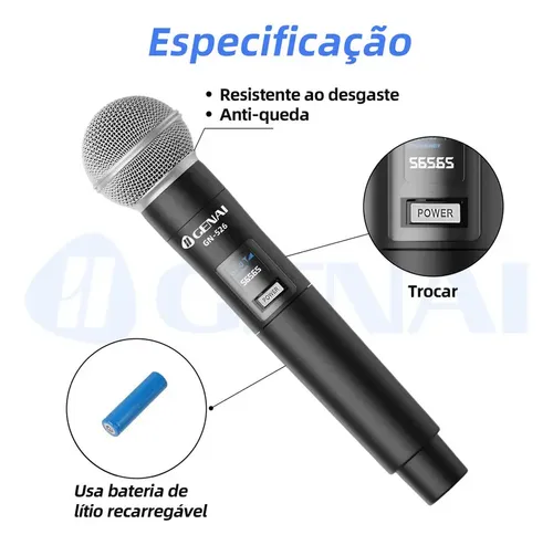 ⑦MC-40 TRIO dynamic Microphone ⑦MC-40 TRIO dynamic Microphone