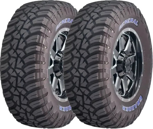 Kit de 2 llantas GENERAL GRABBER Premium X3 LT 215/75R15 106/103