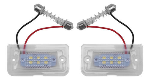 2 Lámparas Led De Matrícula Para Touareg, 7 Litros, B5.5 Tt