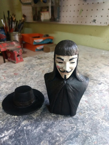 V, V De Venganza Busto -v For Vendetta-