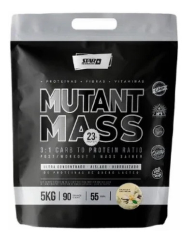 Mutantmass X 5 Kilos. - Star Nutrition - Ganador De Peso 