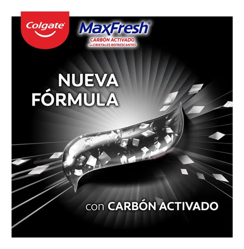 Colgate Maxfresh Carbon Activado 160 Ml