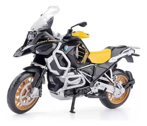 Modelo Amarillo De Motocicleta De Aleación Bmw R1250 1:12