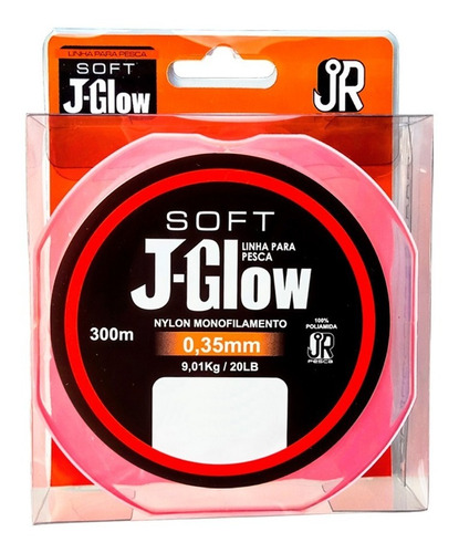 Linha Soft J-glow - 0,35mm/300m - Jr Pesca