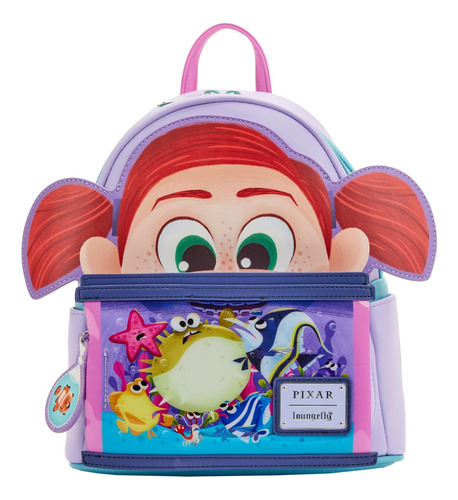 Mini Mochila Loungefly Pixar Moments Finding Nemo Darla