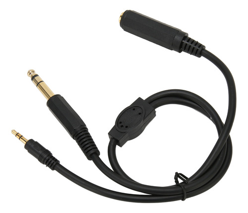 Cable De Conector Hembra Estéreo De 6,35 Mm A Conector De 6,