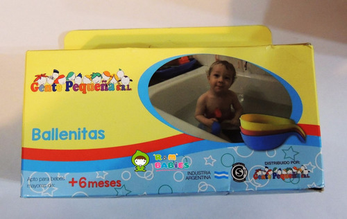 Juguete Bebe Para El Agua 3 Jarrritas Apilables