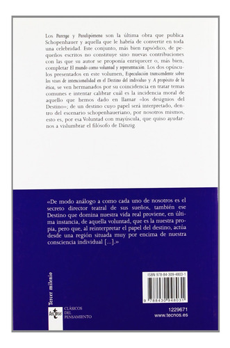 Los Designios Del Destino - Schopenhauer, Arthur (libro) - N