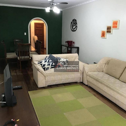 Imagem 5 de 14 de Apartamento Com 2 Dormitórios Em Condomínio Fechado Com Lazer, Por R$ 550.000 - Aparecida - Santos/sp - Ap1631