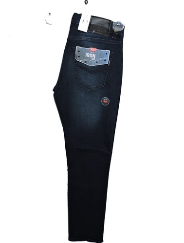 Jeans Oggi Hombre (iron) Cintura Baja Slim Fit