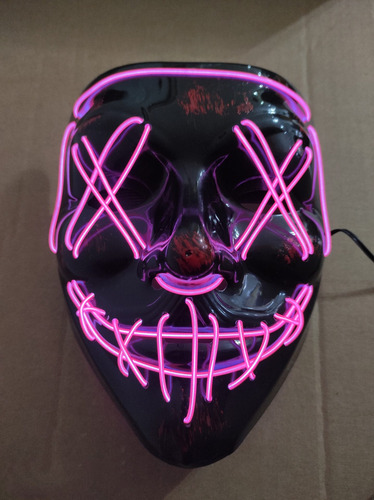 Mascara Luces Led La Purga The Purge Halloween