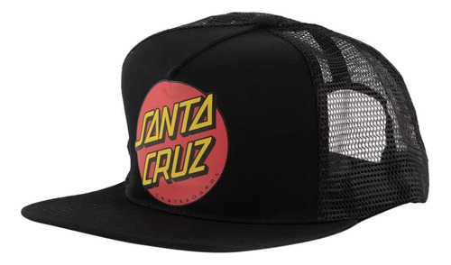 Gorra De Camionero Santa Cruz Con Malla En La Parte Trasera,