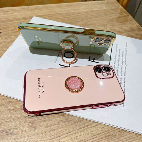 Funda Para Vivo V50 5g Galvanoplastia 6d Anillo