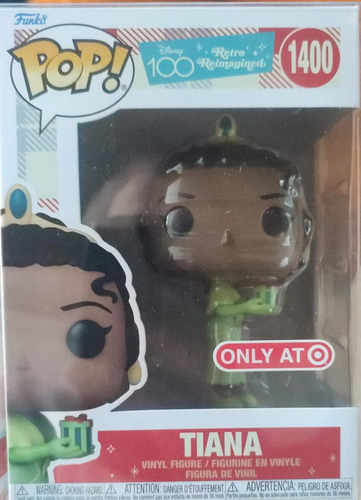 Funko Pop! La Princesa Y El Sapo #1400: Tiana Target Retro