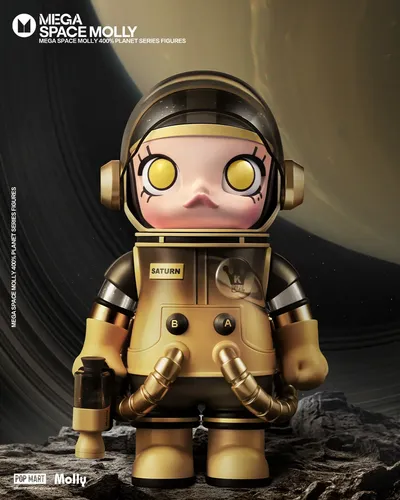 Pop Mart Mega Space Molly 400% Planet Series. | Parcelamento sem juros