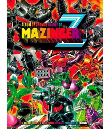 Album De Cromos Calbee De Mazinger Z, De V.v.a.a.. Editorial Dolmen, Tapa Dura En Español