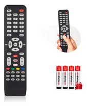 Comprar Compatible Con Pantalla Jvc Lk2019 Si32hs Smart Tv Atvio Tcl Lcd 6-519w49-ty04x Speler 55e4900fs Hkpro Netflix 06-519w49-c005x + 4 Pilas Divitech® Aaa MLM33303649 Controles remotos para TV