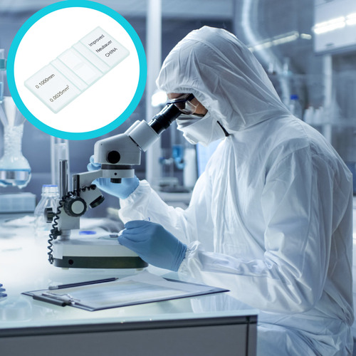 Hemocitómetro De Vidrio Con Cámara De Conteo De Células Labs