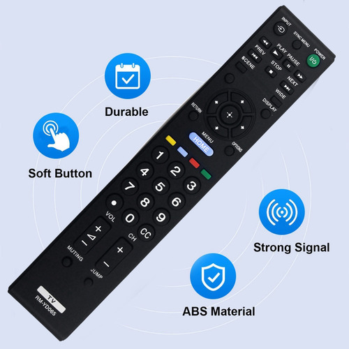 Control Remoto Rm-yd065 Para Tv Bravia Lcd Hdtv Kdl-22bx320