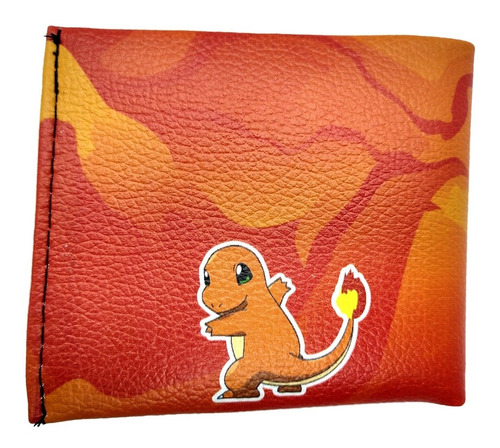 Imagen 3 de 5 de Billetera Shakka Pokemon Charmander Muy Lejano