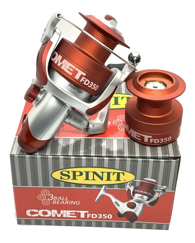 Imagen 1 de 1 de Reel Spinit Comet Fd350 140mts/0,40mm Carrete Extra 140809