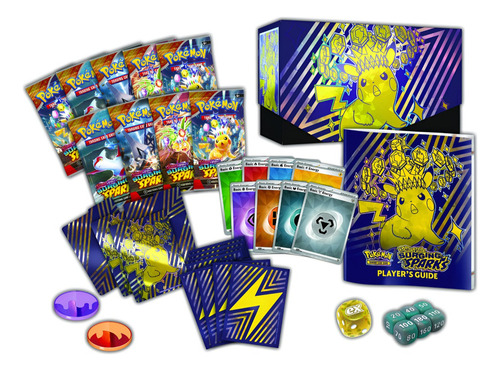 Pokémon Tcg Surging Sparks Elite Trainer Box Etb Inglés