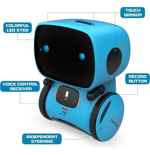 Gilobaby Kids Robot Juguetes, Robot Interactivo Smart Talkin