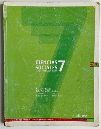 Ciencias Sociales 7 Egb 3 Caba Ed Tinta Fresca Libro