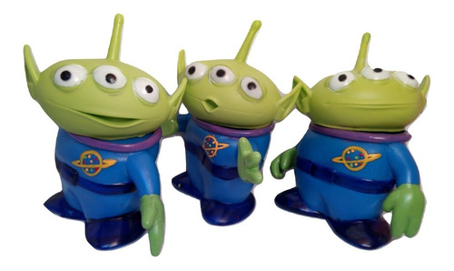 3 Marcianos Aliens Toy Story Vinyl Nacionales 17 Cms