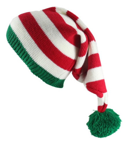 Gorro Punto Navideño Gorro Navideño Bloques Color Papá Noel