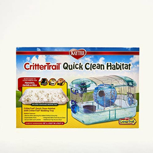 Hogar Para Hamster Crittertrail Quick Clean